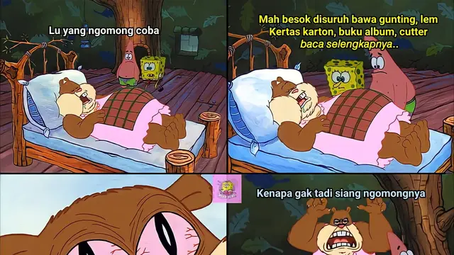 6 Meme Kocak Anak Kasih Tahu Tugas Mendadak Ini Bikin Jengkel