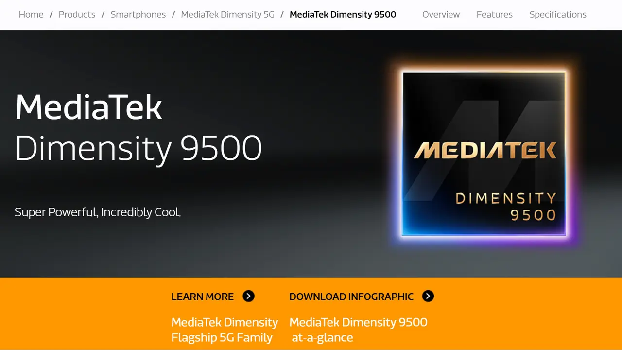MediaTek Dimensity 9500