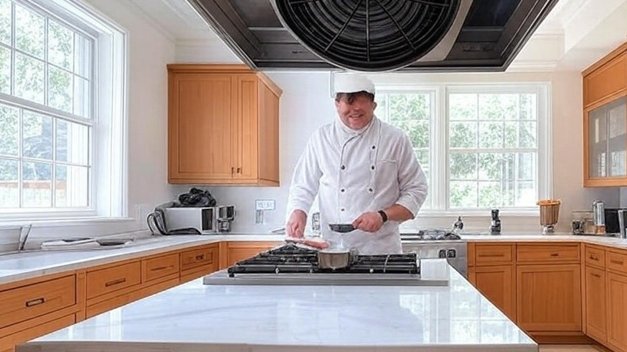 Dapur dengan ventilasinya