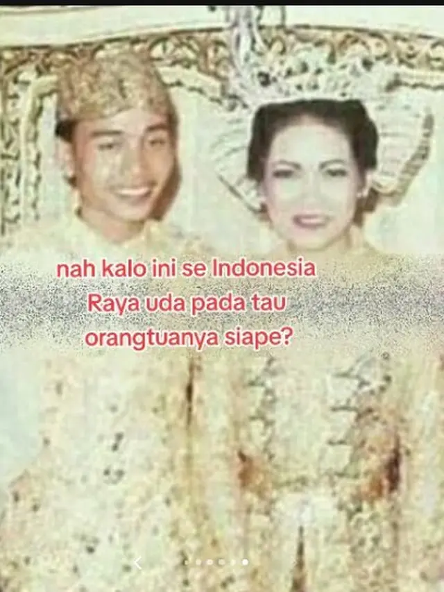 13 Potret Jadul Pernikahan Orang Tua Artis Ini Curi Perhatian - Hot