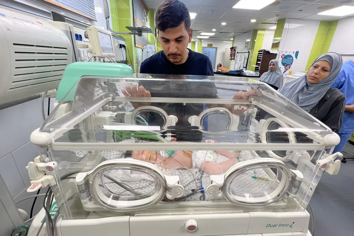 Mecca Abu Shamalah, Bayi Korban Perang Israel-Hamas