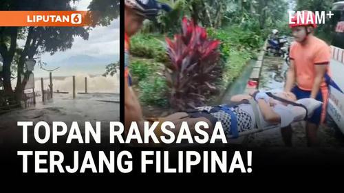 Topan Raksasa Terjang Filipina, Lebih dari Sejuta Orang Dievakuasi!