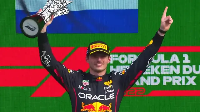 Pembalap Red Bull Racing Max Verstappen