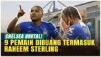 Chelsea kembali bikin heboh bursa transfer! Klub asal London ini mengambil langkah gila dengan melakukan cuci gudang besar-besaran. Tercatat ada 9 pemain yang siap dilepas, dan yang paling mengejutkan, salah satunya adalah Raheem Sterling!