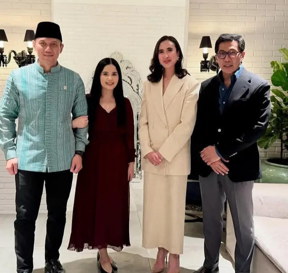 6 Gaya Keluarga Cendana, Keluarga Cikeas, Keluarga Solo Hadir di Ulang Tahun Anak Prabowo, Terlihat Tata Cahayani-Selvi Ananda