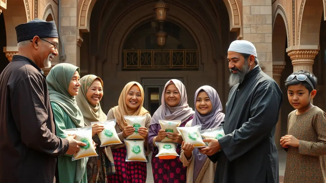 nominal uang zakat fitrah 2025