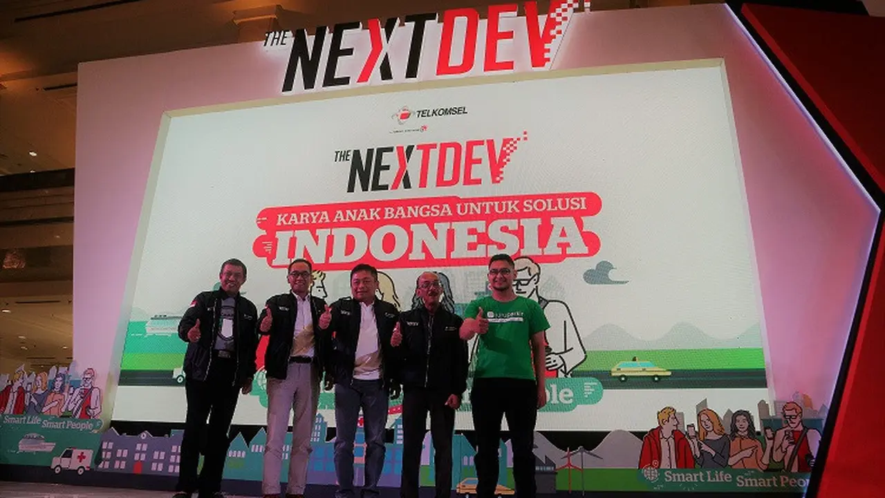 Pembukaan acara Showcase The NextDev Academy di Yogyakarta (Dewi Widya Ningrum/Liputan6.com)