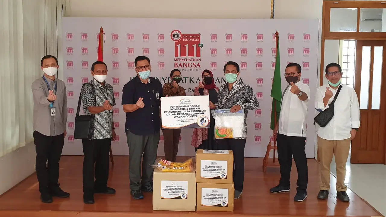 Asuransi Jasindo turut berperan aktif dalam penaggulangan covid-19
