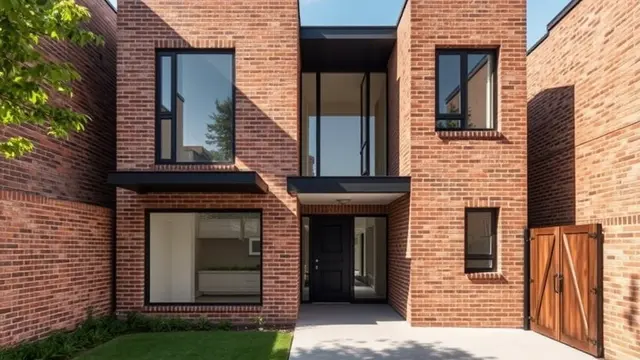 Rumah Minimalis Fasad Industrial Modern