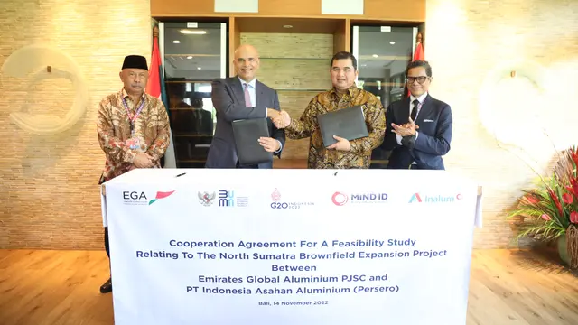 INALUM dan EGA Uni Emirat Arab Sepakati Kerja Sama