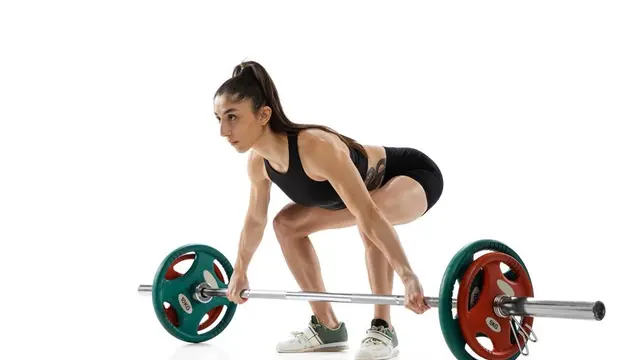 Ilustrasi angkat beban/freepik.com/ master1305