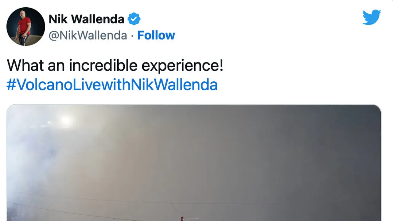 Tanggapan Nik Wallenda setelah menyebrang Gunung Masaya