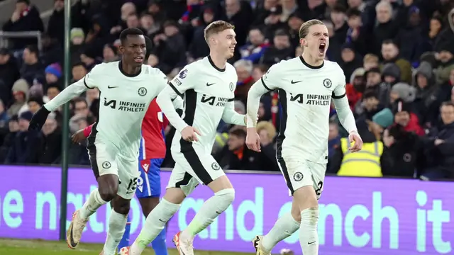 Foto: Diterpa Isu Pemecatan Pelatih, Conor Gallagher Dkk Bangkit Bawa Chelsea Menang Meyakinkan di Markas  Crystal Palace