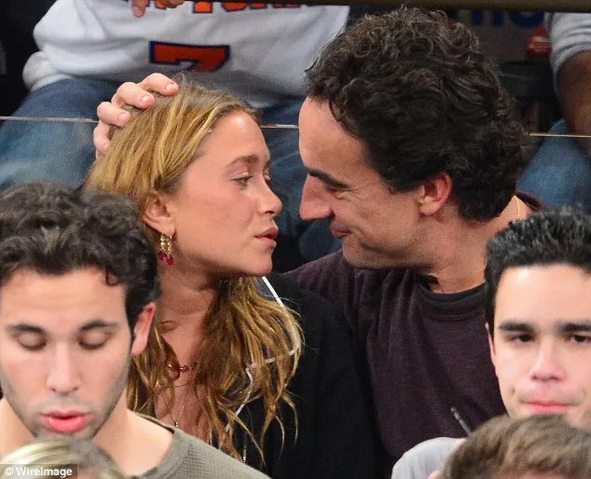 Mary-Kate Olsen - Olivier Sarkozy foto: dailymail.co.uk