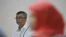 Akil Mochtar kembali menjalani persidangan di Pengadilan Tipikor, Senin (17/03/14) (Liputan6.com/Johan Tallo)