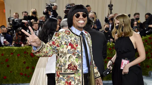 Anderson .Paak di Met Gala 2022. (Evan Agostini/Invision/AP)