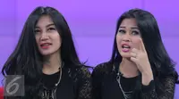 Duo Serigala saat menghadiri acara Dear Haters di SCTV Tower, Jakarta, Kamis (14/4/2016). (Liputan6.com/Angga Yuniar)