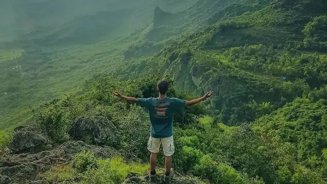 Pemandangan Gunung Gajah Mungkur. (Dok: IG @gununggajahmungkur https://www.instagram.com/p/CRuxVK4FcMr/?igsh=MXZ6YjZrcXoxY3djcg%3D%3D)