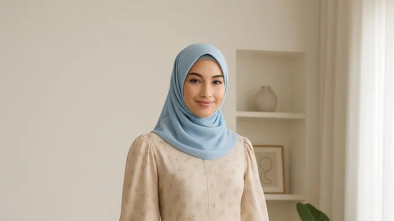 7 Model Gamis Katun Terbaru 2025, Tampil Stylish dan Tetap Nyaman Sepanjang Hari