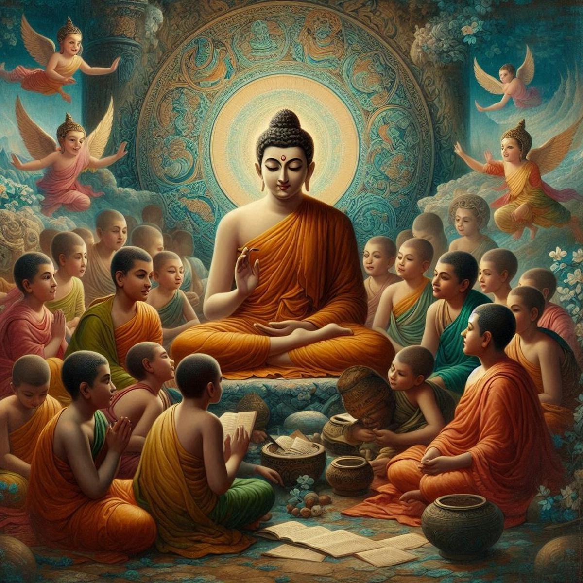 Ilustrasi Sang Buddha