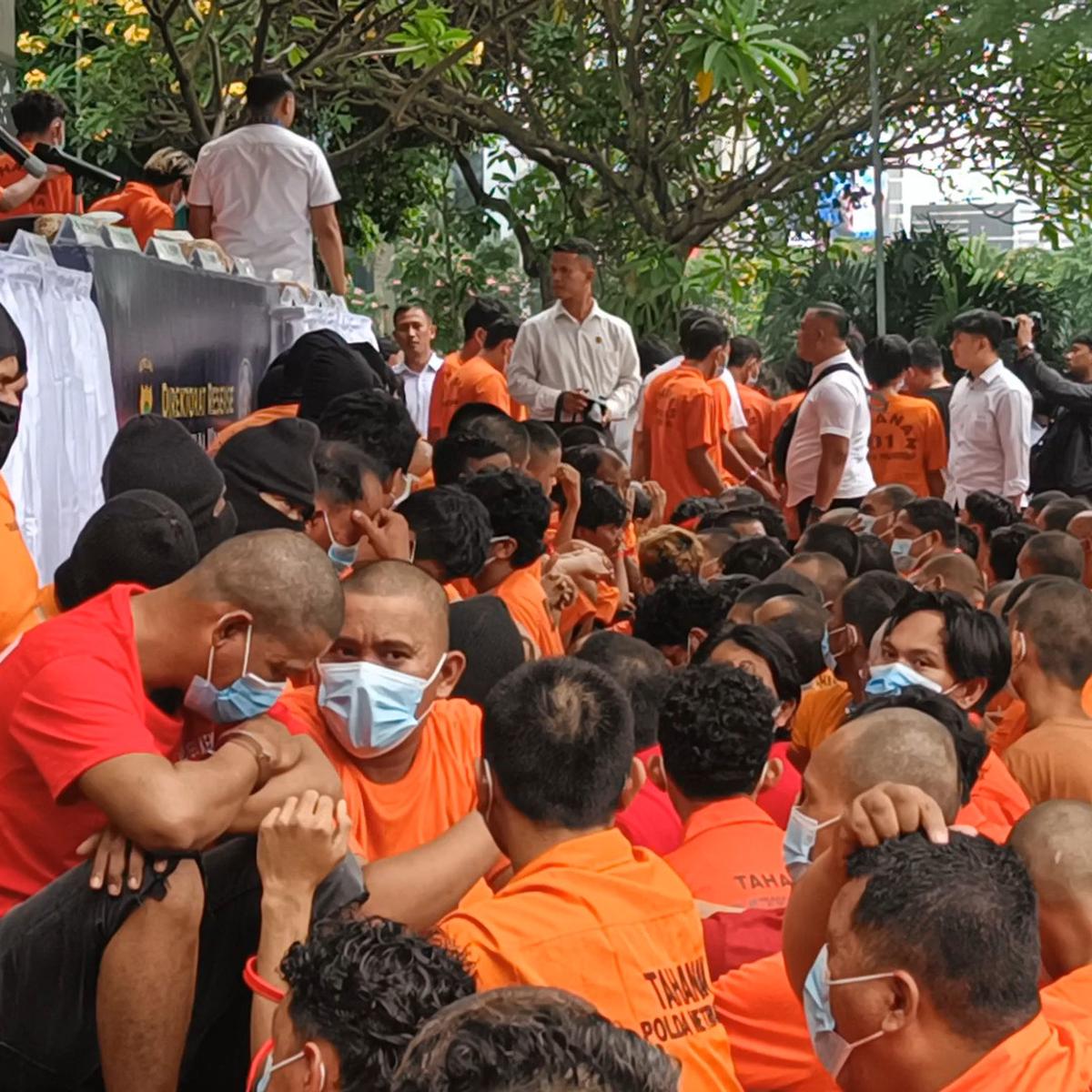 Polda Metro Kandangi 3.599 Preman Bikin Onar