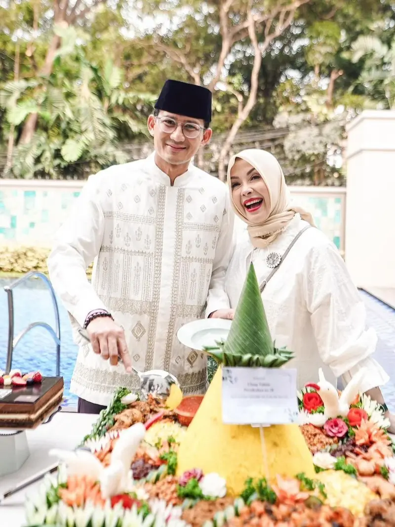 Sandiaga Uno dan Nur Asia Uno