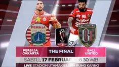 Berita video Final Piala Presiden 2018 yang akan ditayangkan secara langsung di Indosiar serta live streaming di Bola.com dan Vidio.com.