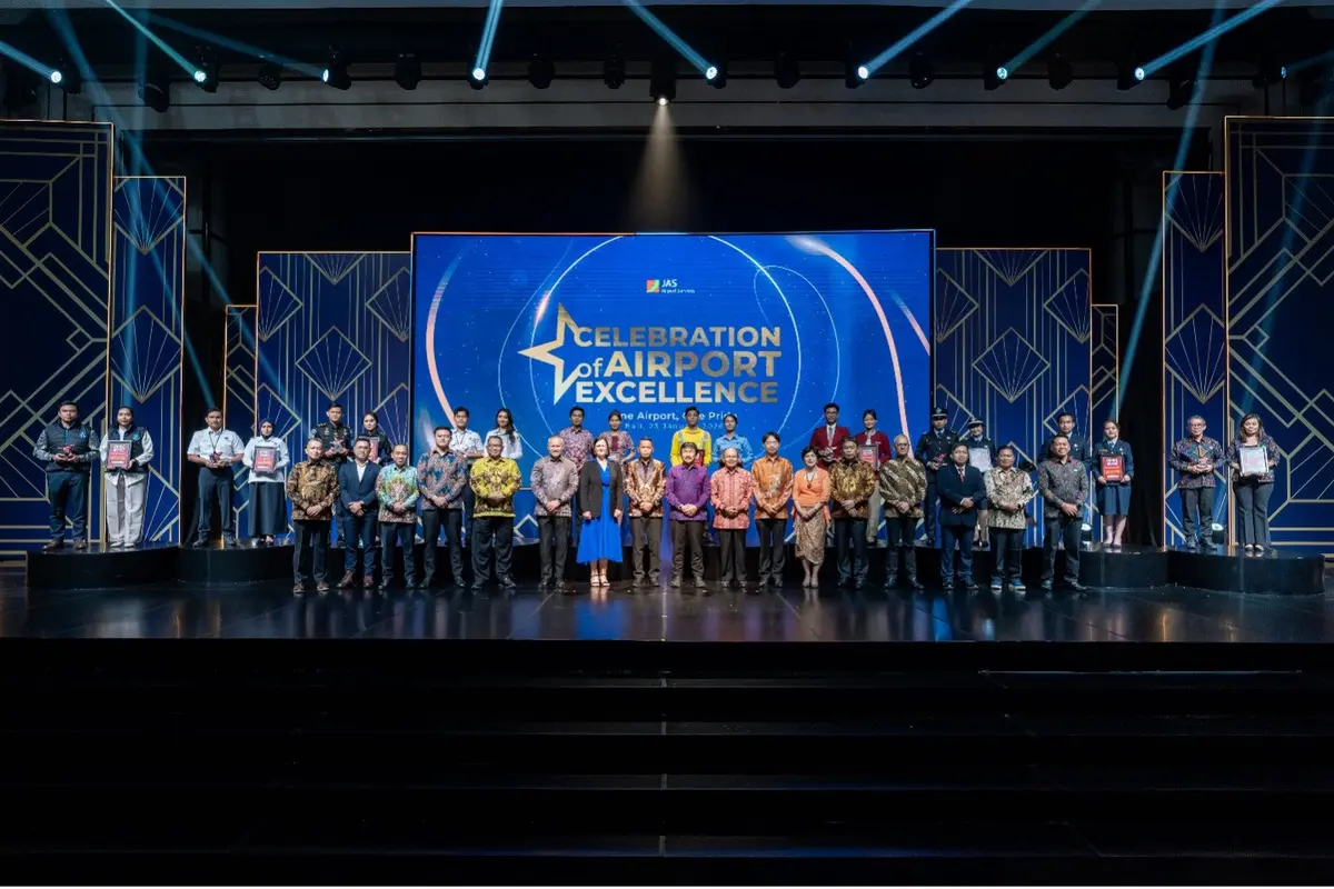 JAS Airport Services menegaskan komitmen layanan kelas dunia lewat Celebration of Airport Excellence.