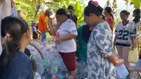 Kekeringan Meluas di Sukabumi, Warga Manfaatkan Air Keruh
