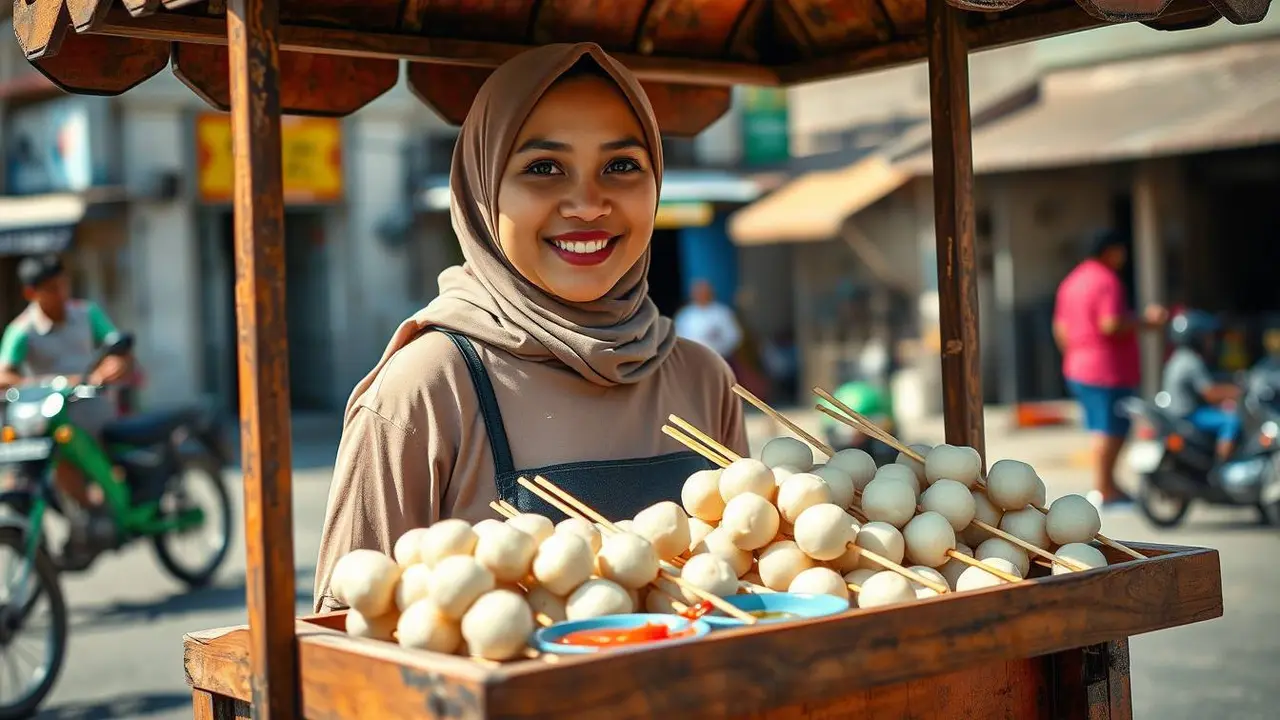 cara bikin cilok aci