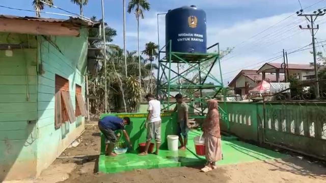 Pembangunan Sumur Bor TNI AD Pulihkan Akses Air Bersih di Aceh Tamiang