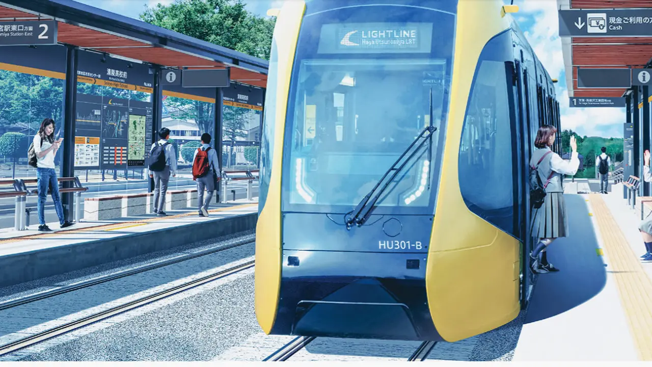 Tram generasi baru Jepang: Utsunomiya Light Rail.