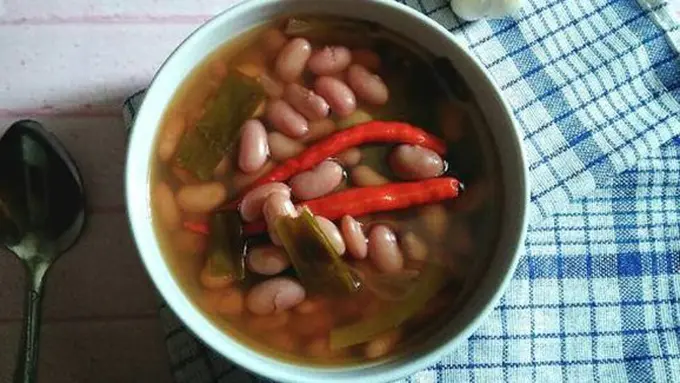 Sayur asem kacang merah./Copyright cookpad.com/Wina Kartika