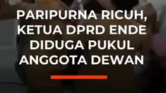 Rapat paripurna DPRD Kabupaten Ende, NTT, mendadak ricuh. Ketua DPRD Ende Fransiskus Taso diduga memukul Ketua Fraksi Hanura, Hironimus Irwan Kila Pelo.

Insiden terjadi di ruang rapat paripurna pada Selasa (1/9/2026), saat pembahasan Perubahan Anggaran Tahun 2026 tengah diskors. Hingga kini, pem...