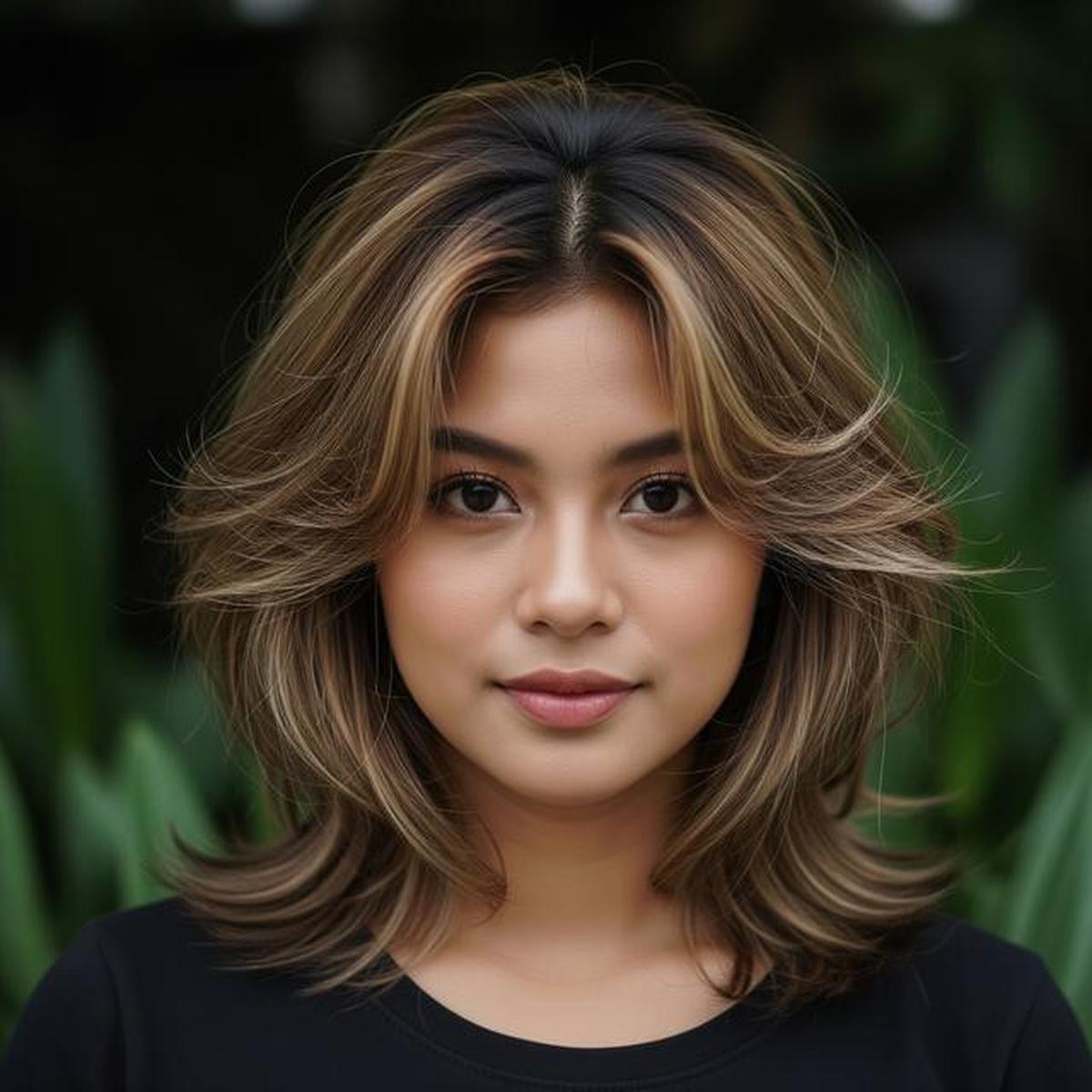 10 Model Rambut Medium dengan Poni Anti Lepek, Tampil Stylish Sepanjang Hari