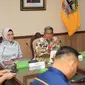 Sekda Provinsi Jawa Tengah, Sumarno saat menerima kunjungan kerja Dewan Perwakilan Rakyat Daerah (DPRD) Sumatera Selatan, Jumat (15/9/2023). (Foto: Istimewa)