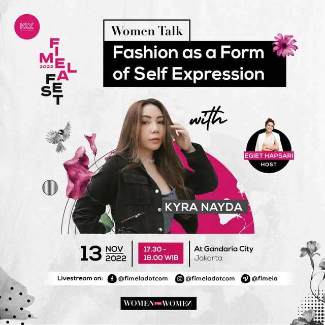 Bagaimana Cara Memilih Gaya Berpakaian Sesuai Kepribadian? Simak Tips dari Kyra Nayda di Fimela Fest 2022