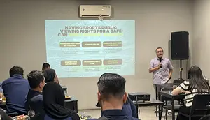 IEG Roadshow ke Lombok Sosialisasi Nobar Resmi, Ajak Pelaku Usaha Jadi Mitra