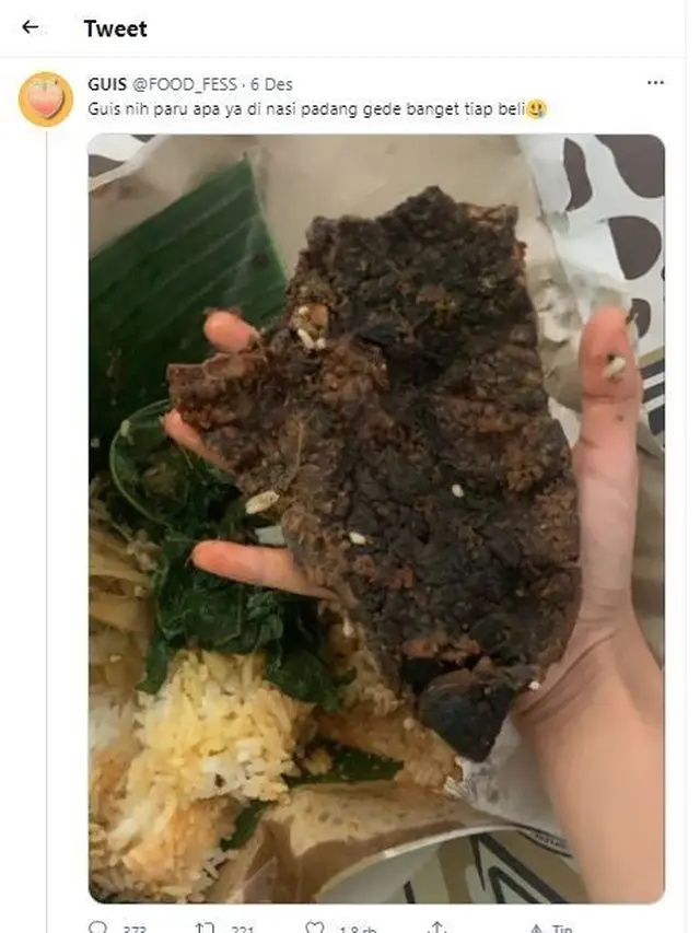 6 Momen Apes Makan Nasi Padang, Enggak Jadi Menikmati Santapan