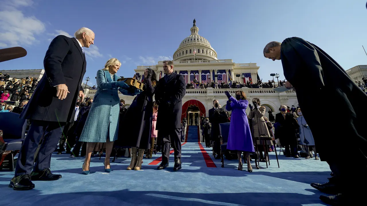 Joe Biden dan Kamala Harris Resmi Pimpin Amerika Serikat