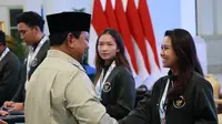 Prabowo Beri Bonus untuk Atlet Peraih Medali di SEA Games Thailand (Foto: Biro Pers)