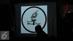 Tampak logo Majalah Taruna Merah Putih saat di luncurkan di Jakarta, Kamis (9/7/2015). Majalah organisasi kepemudaan sayap PDIP diharapkan menjadi media bertukar informasi. (Liputan6.com/Johan Tallo)