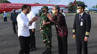 Kunjungi Nias, Jokowi Tinjau Sejumlah Infrastruktur dan Bagikan Bansos
