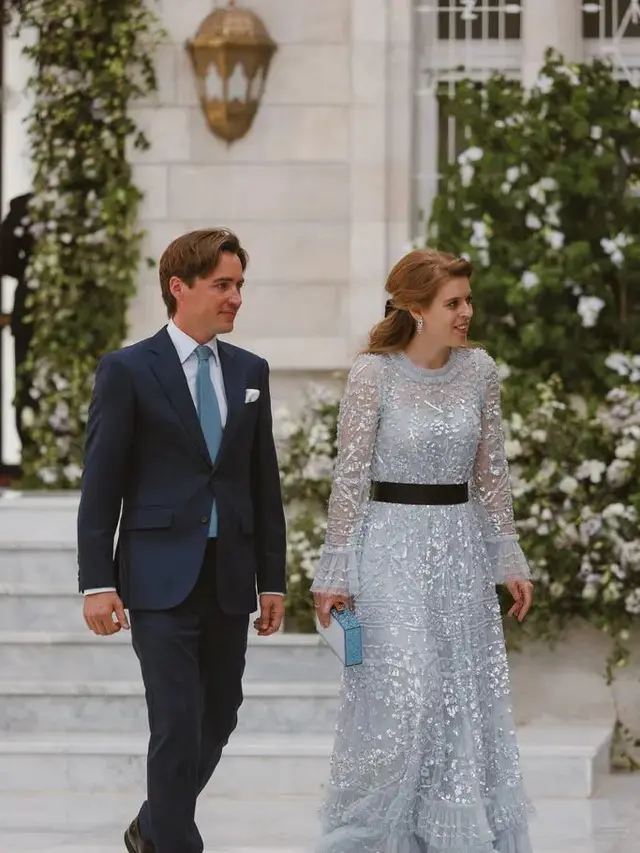 Putri Beatrice di Royal Wedding Yordania