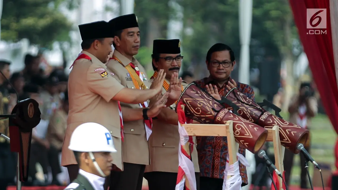  Presiden Jokowi Buka Raimuna Nasional XI Tahun 2017