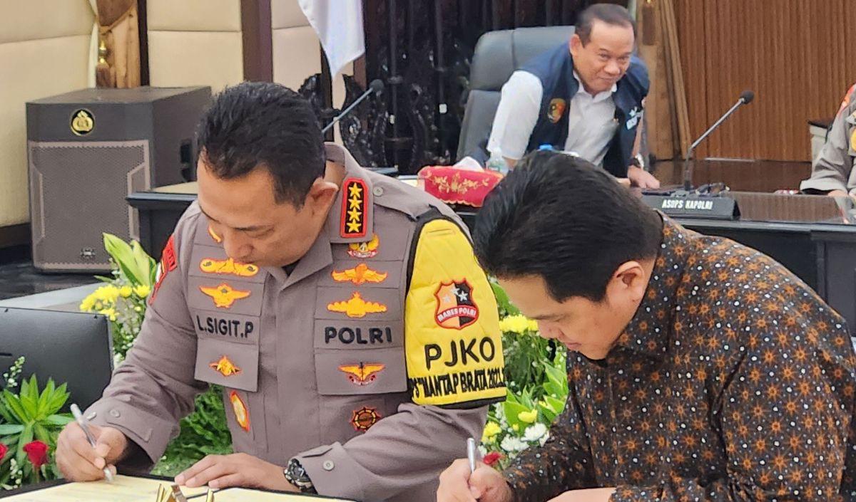 Erick menegaskan bahwa pengungkapan Mafia Sepak Bola tanpa pandang bulu.<br>