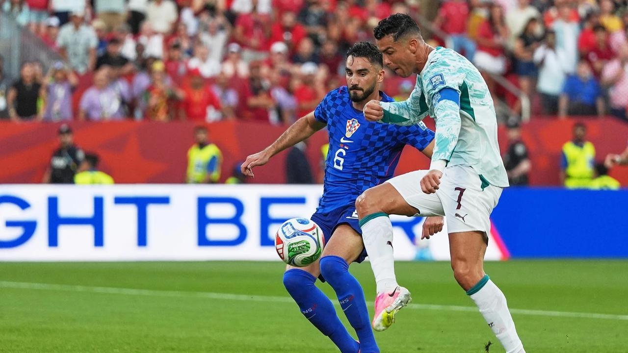 FOTO: Comeback Portugal Hentikan Langkah Kroasia