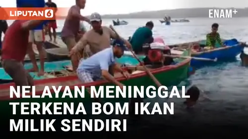 VIDEO: Terhempas Bom Ikan, Jenazah Nelayan di Wakatobi Ditemukan dalam Keadaan Mengenaskan