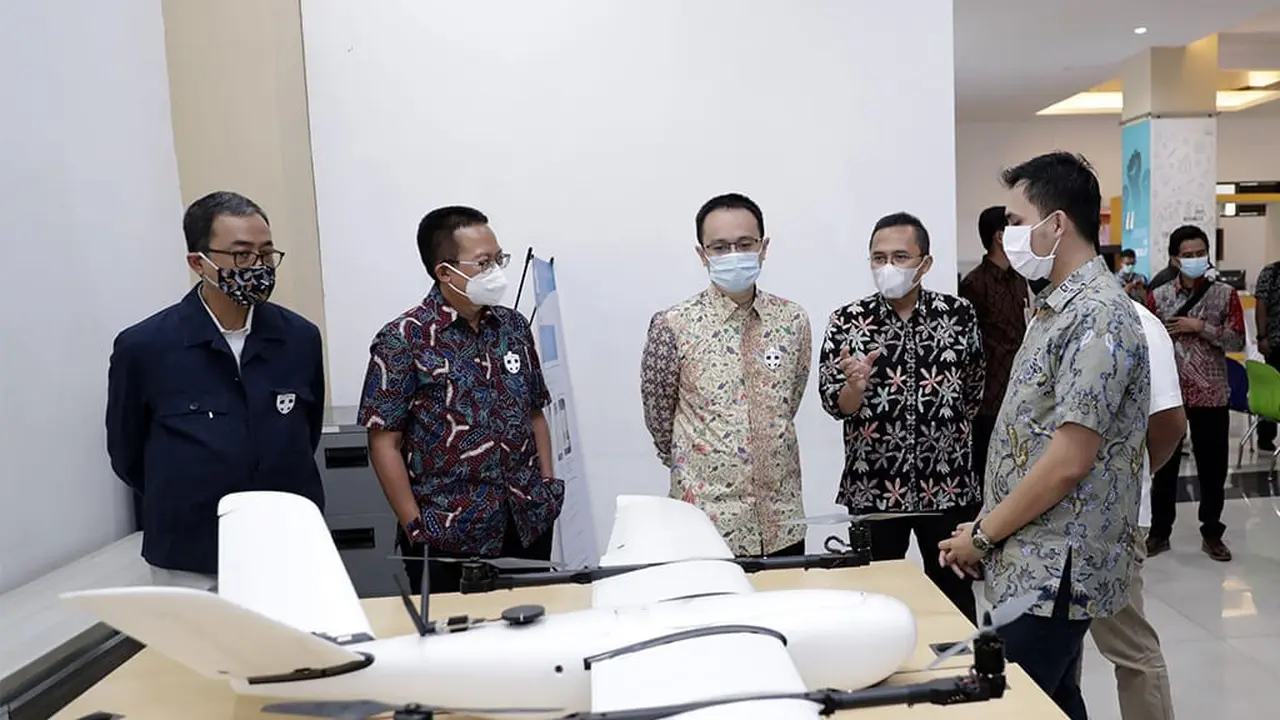 Wakil Menteri Perdagangan Jerry Sambuaga mengunjungi Technopark Cimahi, Sabtu (12/2/2020)