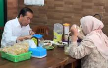 FOTO: Dua Hari Purnatugas Presiden, Jokowi Nikmati Momen Romantis Makan Berdua dengan Iriana